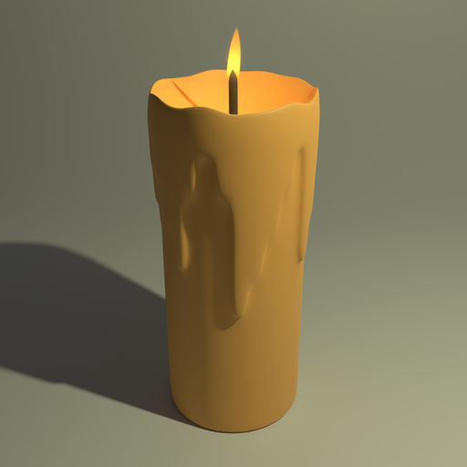 BlenderKit Download the FREE Candle model