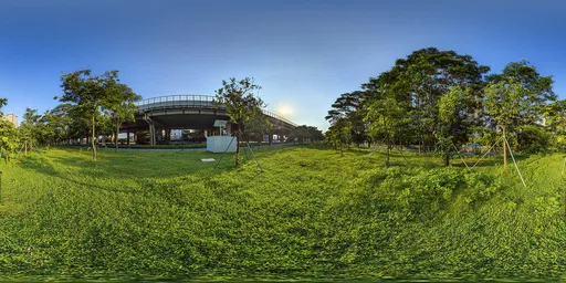 Lawn Sunset