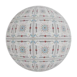 Silk scarf texture