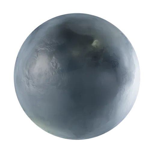 High-resolution PBR ice texture showcasing realistic frozen surface details for 3D rendering in Blender.