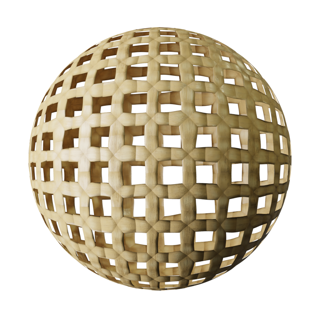 Wicker texture squares FREE wood materials BlenderKit