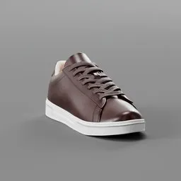 Zara Brown Leather sneaker