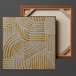 Painting Art Abstrast / Picture Frame