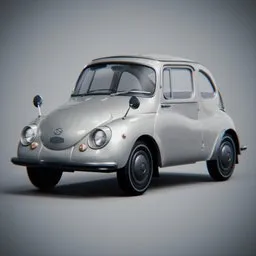 Vintage Subaru 360 Microcar