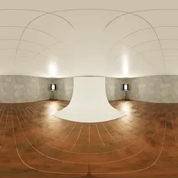 Free Interior Golden HDRI