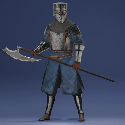 Knight Templer - Rigged