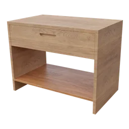 Wooden Bedside table