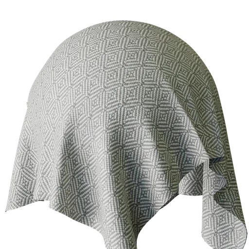 Geometric Grey Jacquard