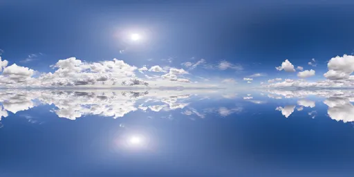 Infinite Real Sky - Sunny Clouds Day