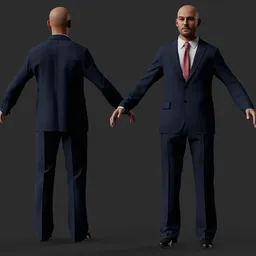 Business, Office Male Character
