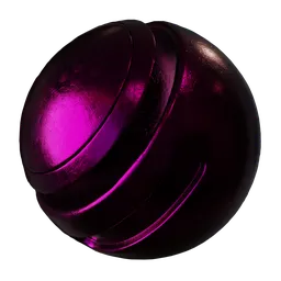 Rough Magenta Metal