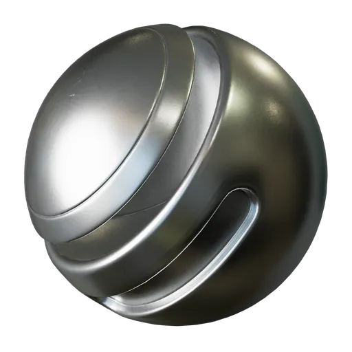 Silver Frosted Metal