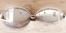 Interior Old Bunker 16 K HDRi