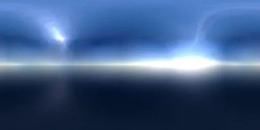 Blue Atmosphere Horizon