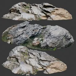 Rocky Cliff scan