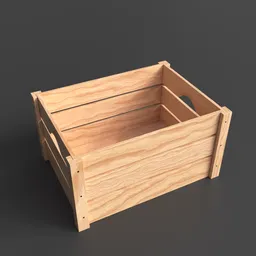 Wooden crate