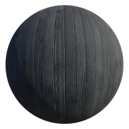 High-detail grey wood plank PBR texture for 3D rendering in Blender, seamless 4K resolution.