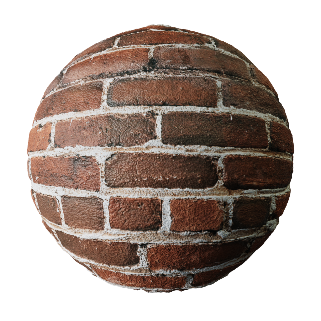 Red Brick FREE bricks materials BlenderKit
