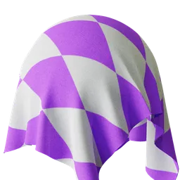 Purplediamond fabric