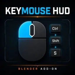 KeyMouse HUD – Keystroke & Mouse Display