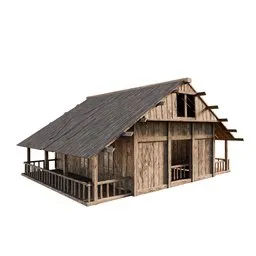 Medieval Timber-Framed House