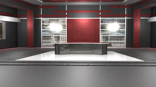 Red Black Virtual set