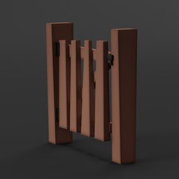 Cubic Worlds - Wooden Gate