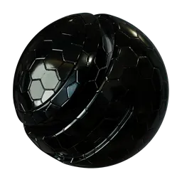 Hexegon metal scifi floor