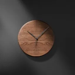 Wooden Wall Clock