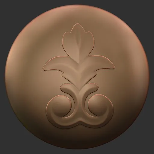 Lotus Fan Ornament