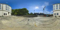 Open space downstairs in the morning