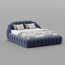 Bubble Round Soft Bed