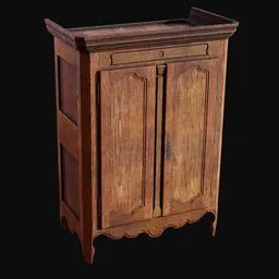1800s European Armoire