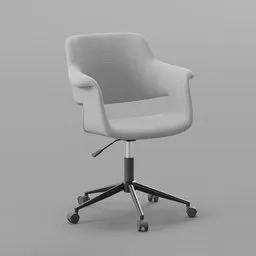 Upholstered office chair