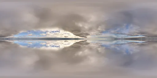 Infinite Sky - Overcast Cloudy Sunset