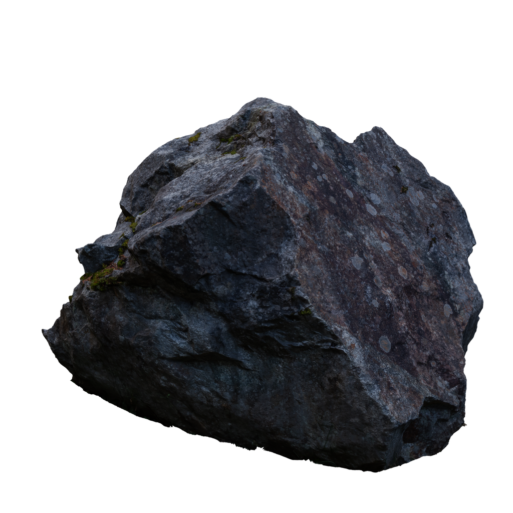Granite Rock Photoscan Environment Elements models BlenderKit
