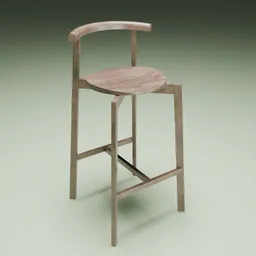 A Simple Wooden Stool