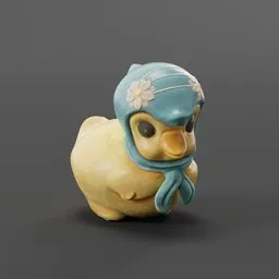 Vintage Chick Figurine