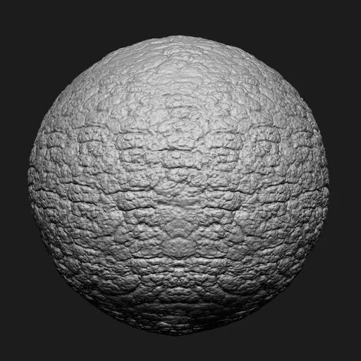 3D sculpting brush effect for texturing creatures with realistic damage like cuts, scars, and burns