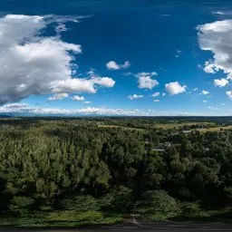 Puffy Clouds Sky Day