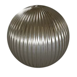 High-quality PBR chrome material with white lines for Blender 3D, perfect for car light detailing and metallic surfaces.