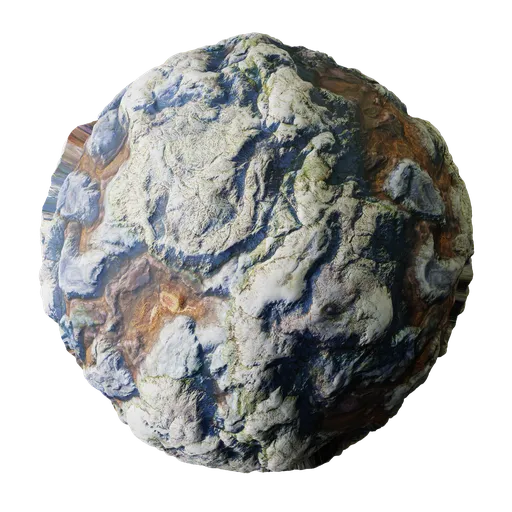 Rocky Surface Multicolored