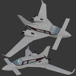 Aircraft Velocity V-Twin