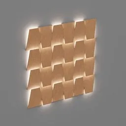 Decorative Wall Panel with LED Lights