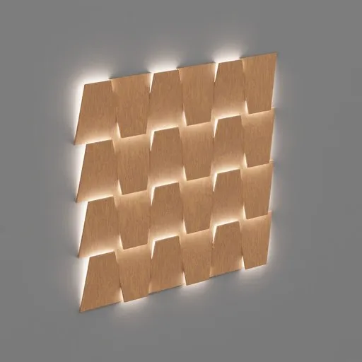 Decorative Wall Panel with LED Lights