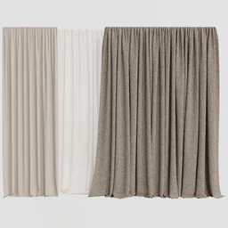 Silk and Cotton Curtain