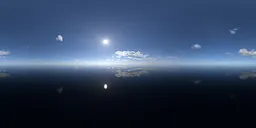 Sunny cloudy Pure Sky