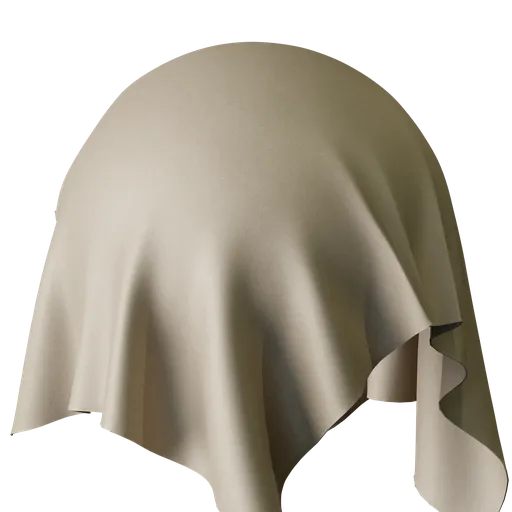 Plain Natural Velvet