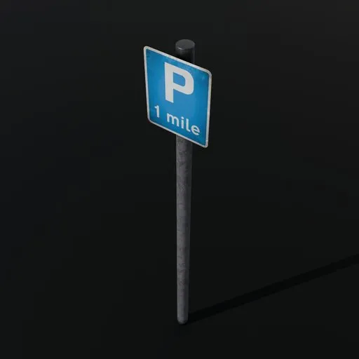 Road Sign UK Parking