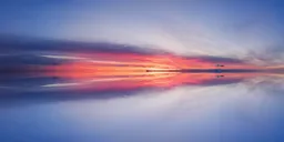 Infinite Sky - Red Color Twilight